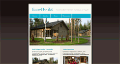 Desktop Screenshot of eurohuvilat.fi
